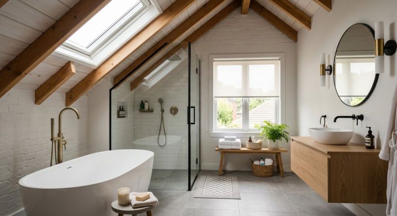 Attic Bathroom Remodeling in Woodstock, VT