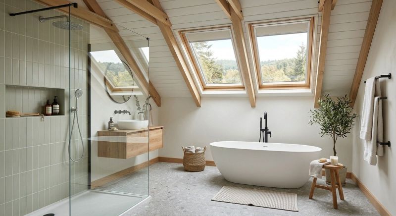 Attic Bathroom Remodeling in Woodstock, VT