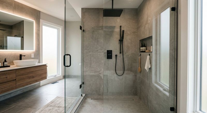 Shower Enlargement in Hartland, VT