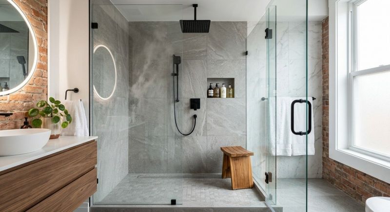 Shower Enlargement in Lebanon, NH