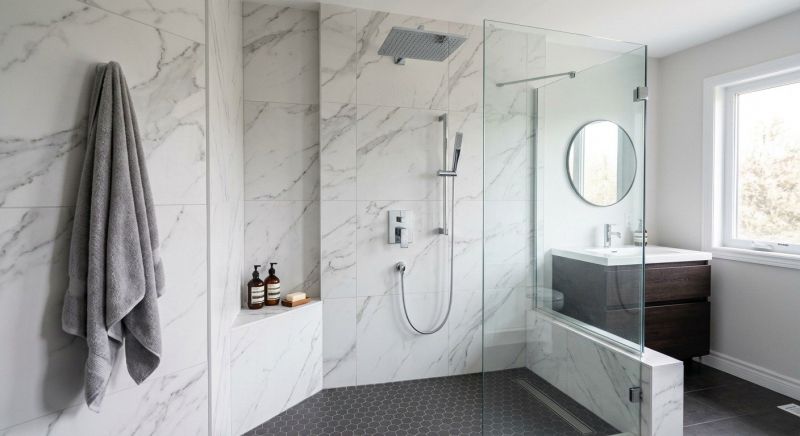 Shower Renovation in Pittsfield, VT